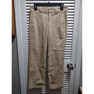 Vince Straight Leg Tan Dress Work Pants Slacks Women's Size 0 Belt Loops